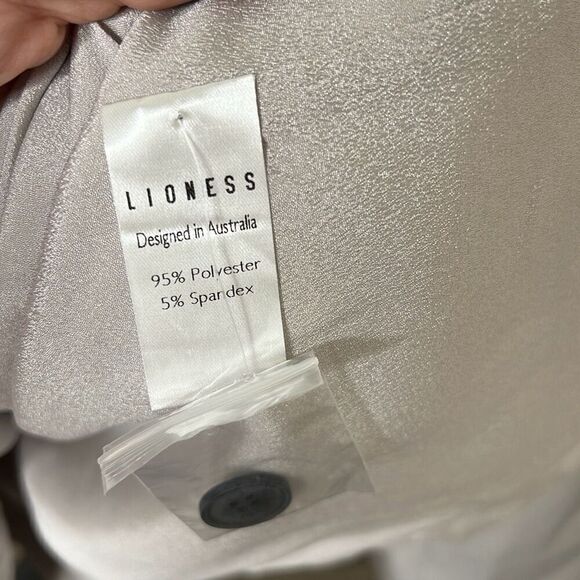 Lioness WYOMING BLAZER Jacket GREY Oversized New Size Large - Picture 5 of 8